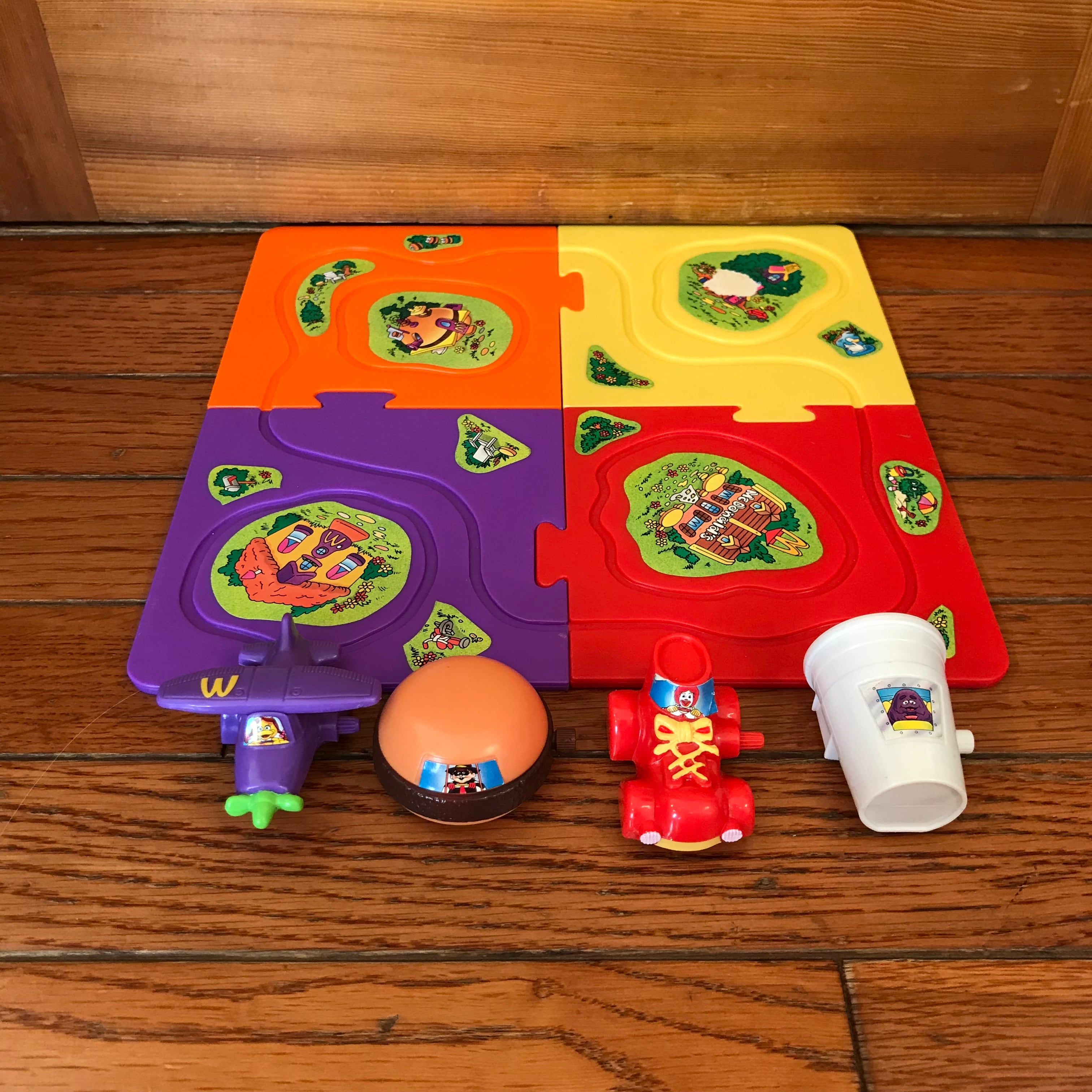 93' マクドナルドトイ ハッピーセットのオリジナルキャラクター