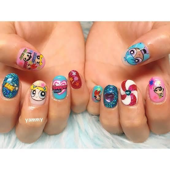 ☘️ギア ネイルステッカー ネイルアートパーツ 4種類 gapou_9999-9584