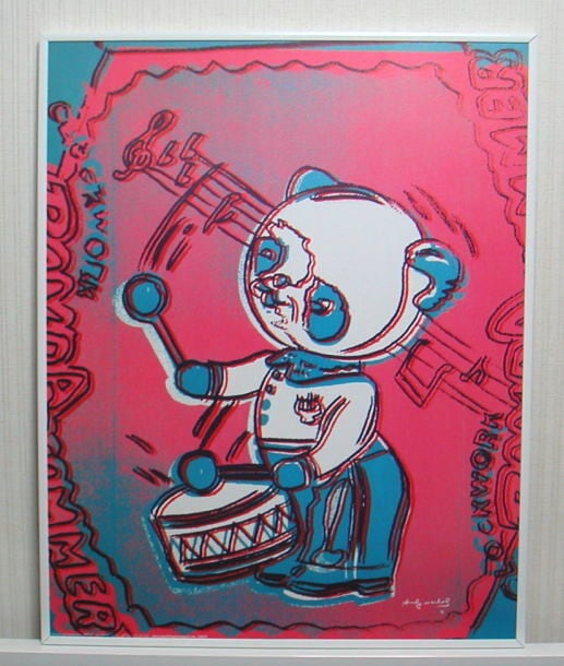 アンディーウォーホル ビンテージ ポスター 額縁付き アンディー