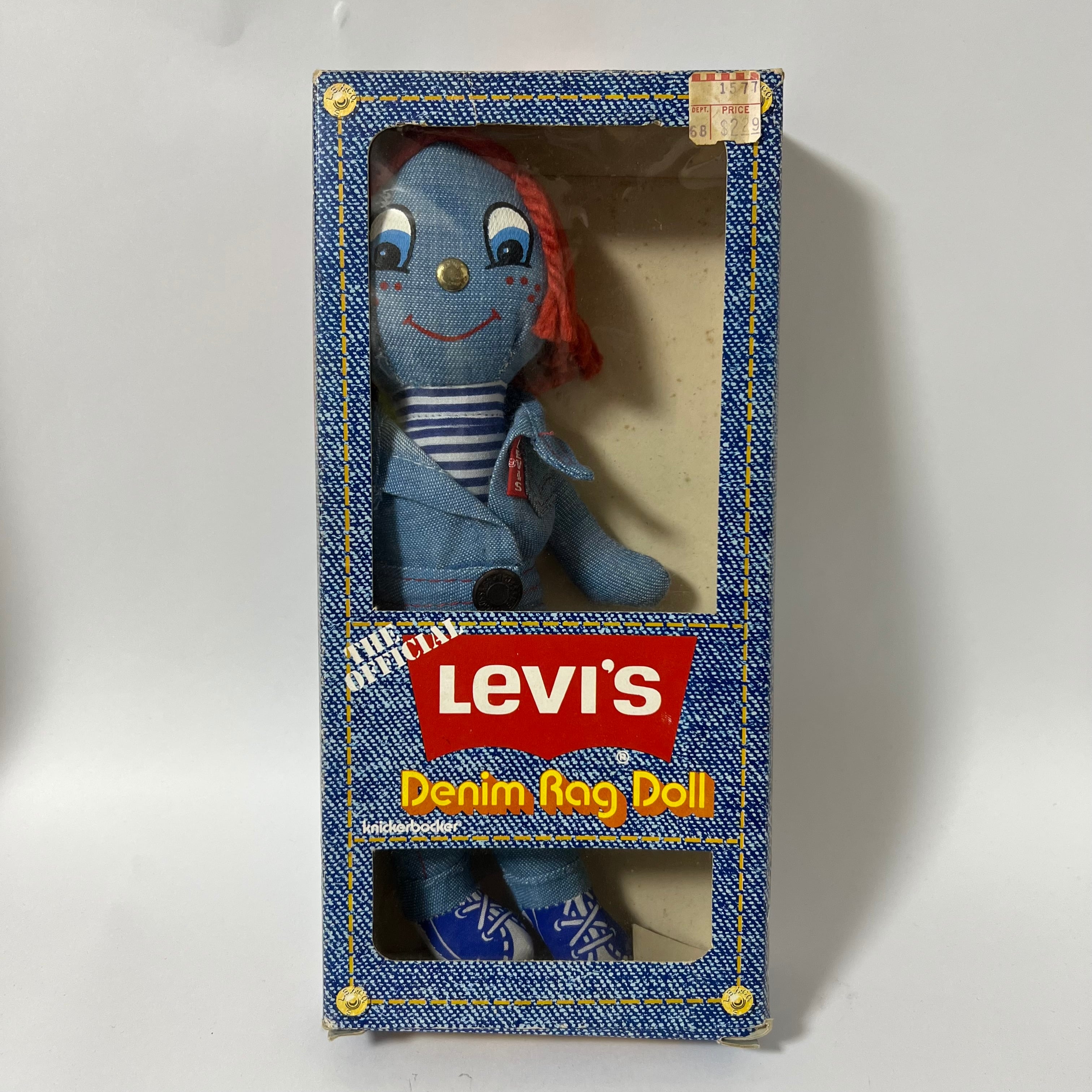 70s LEVI'S リーバイス デニムラグドール BIG E | roller polar