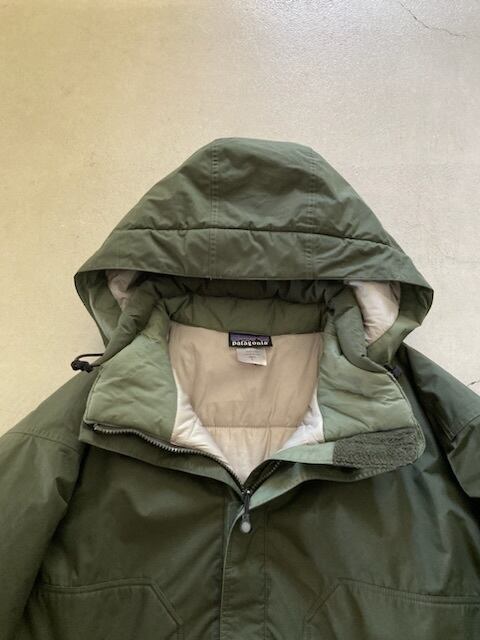 オリーブ L：patagonia パタゴニア ナイロン 中綿 ジャケット ガイド