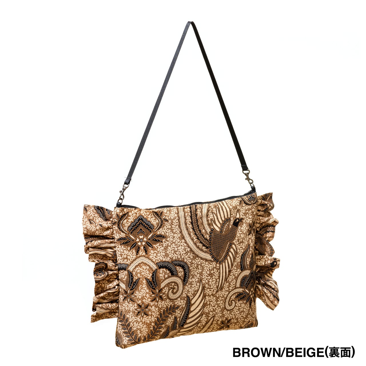 インドネシアバティックzip ショルダーバッグ | lalasenorita