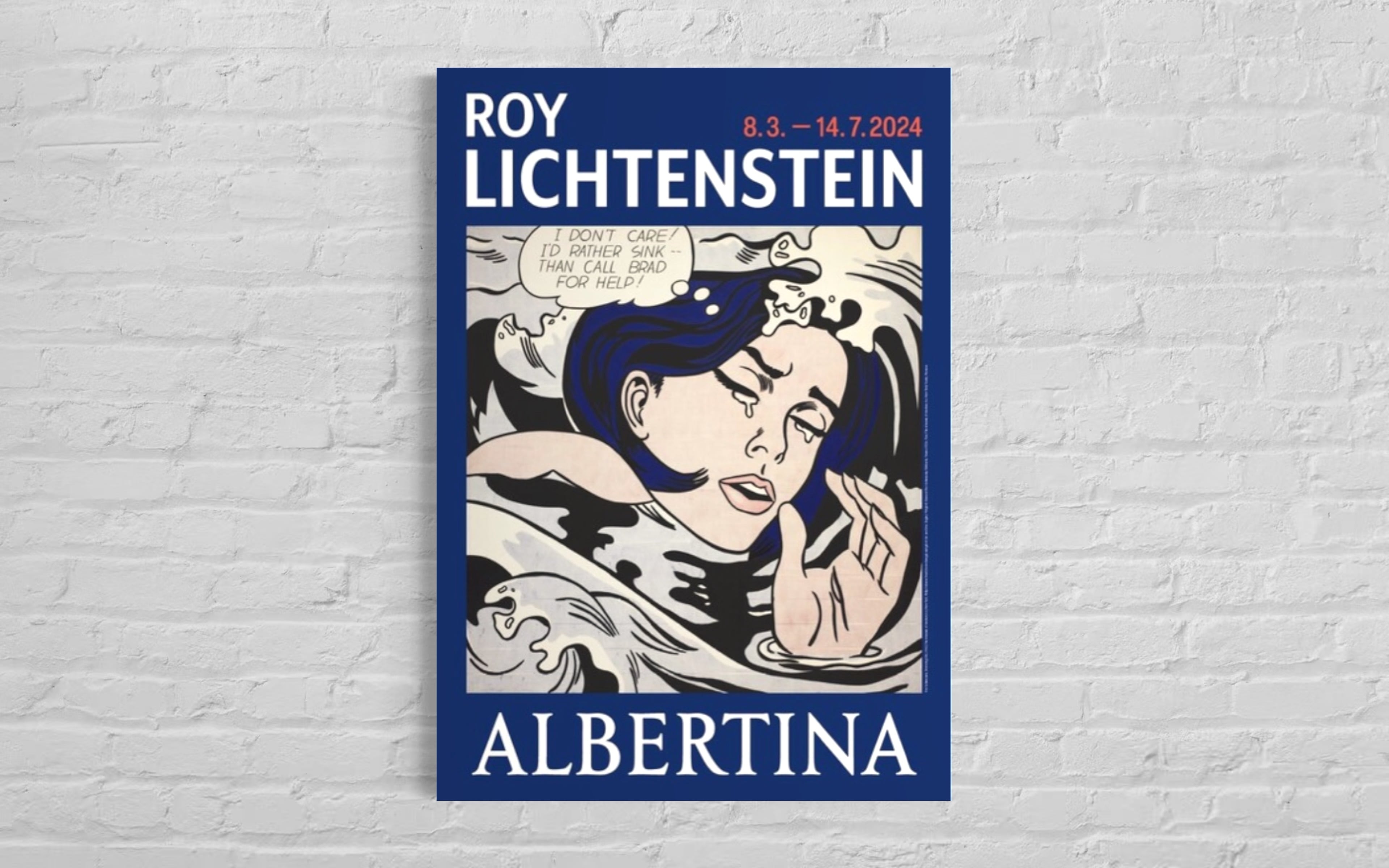 ロイ・リキテンスタイン展 海外ポスター① A1版 Lichtenstein | Pay ID
