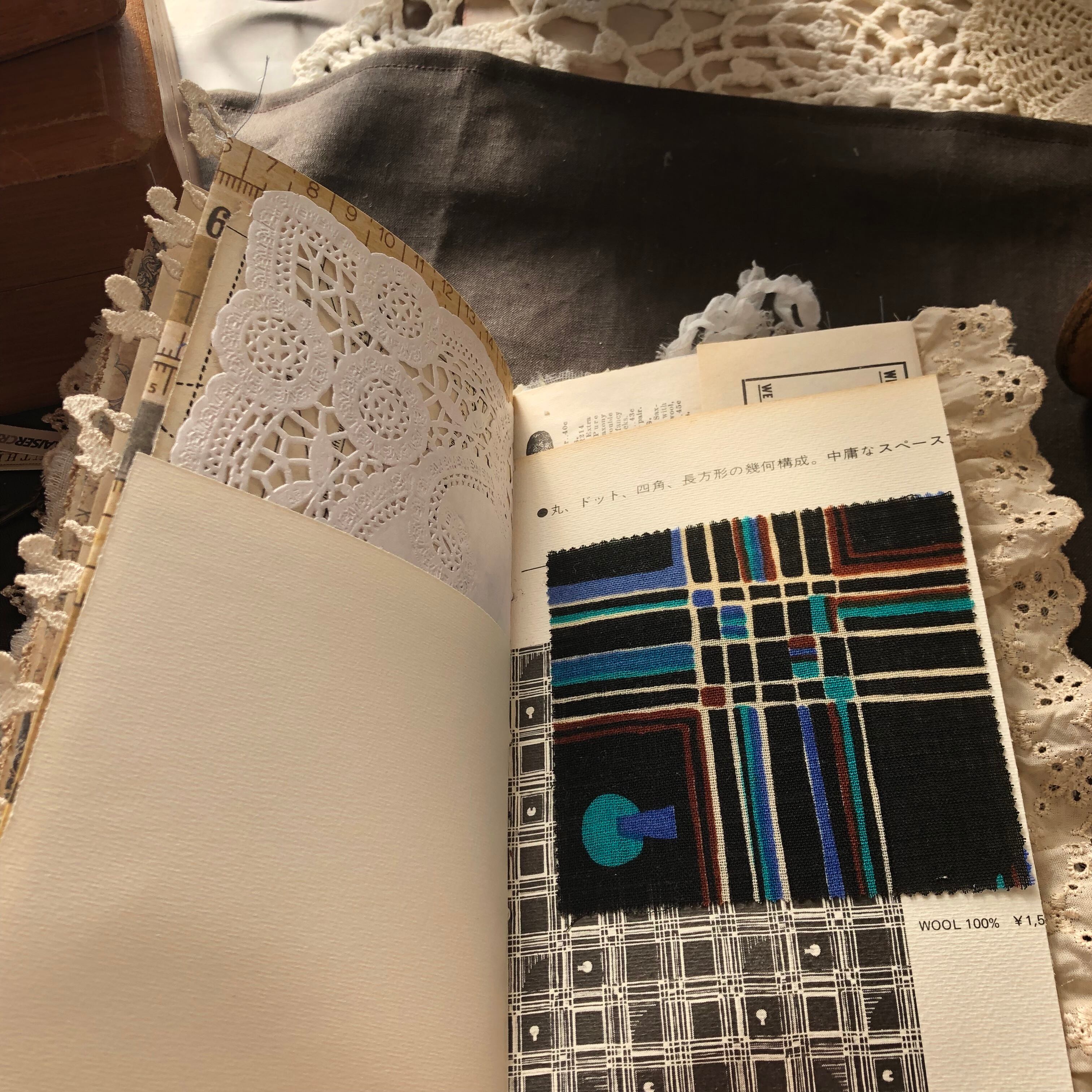 ジャンクジャーナル ハンドメイド お裁縫 モード | kamimono yone