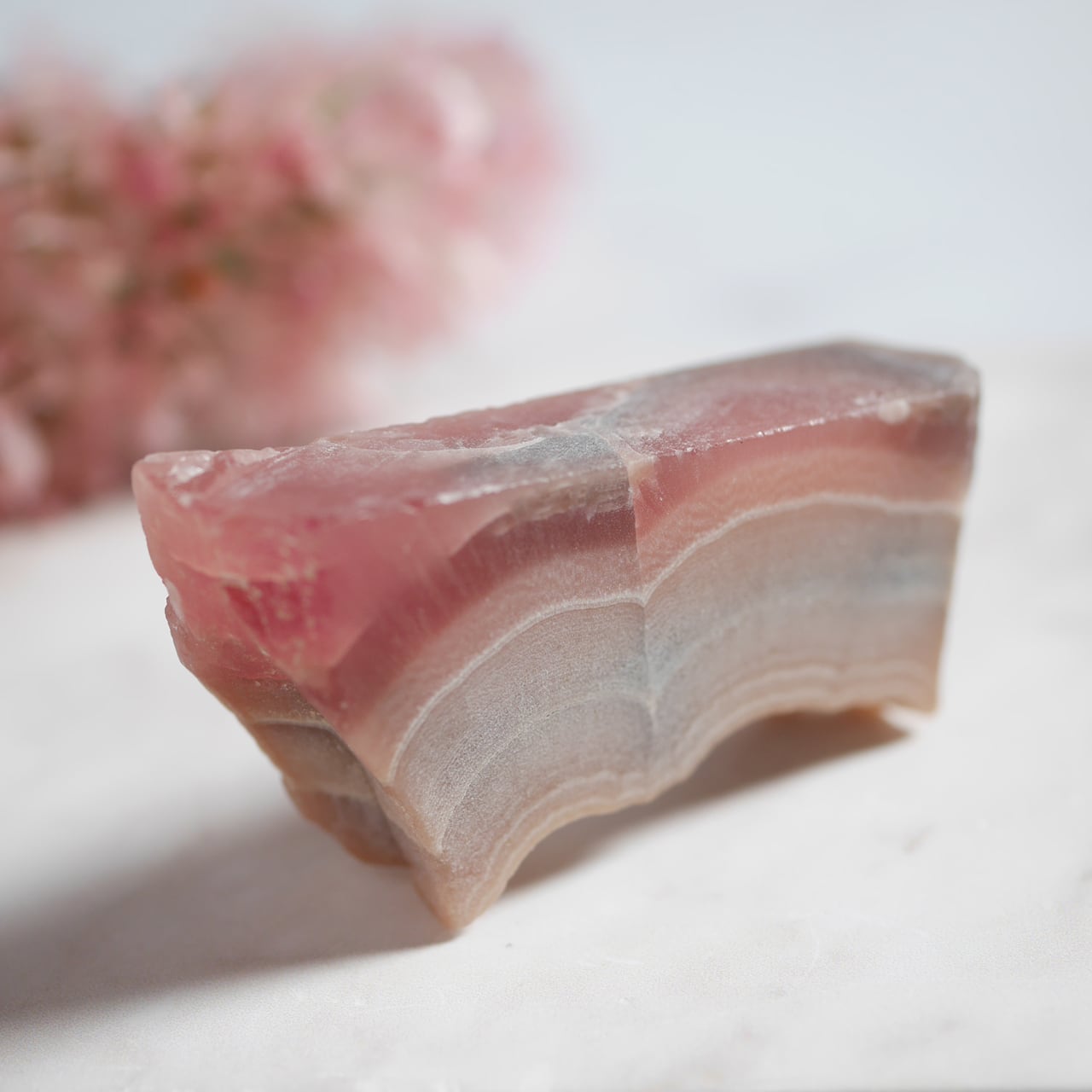 希少石】ロードクロサイト インカローズ 北海道 稲倉石鉱山 原石 磨き