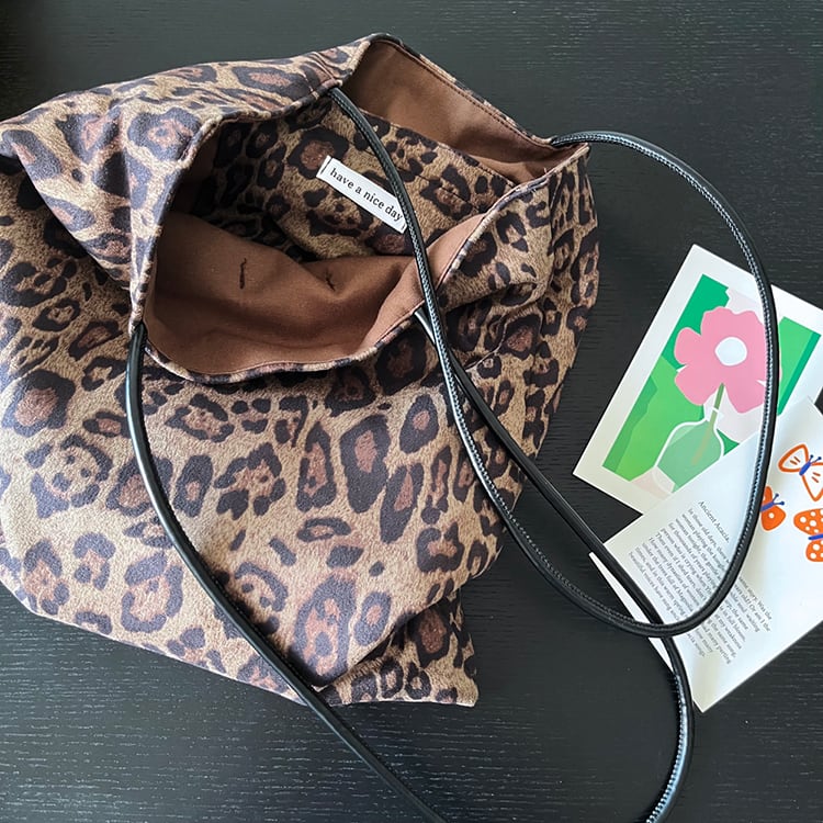 レオパード リバーシブル ショルダーバッグ No.5401 | closetly