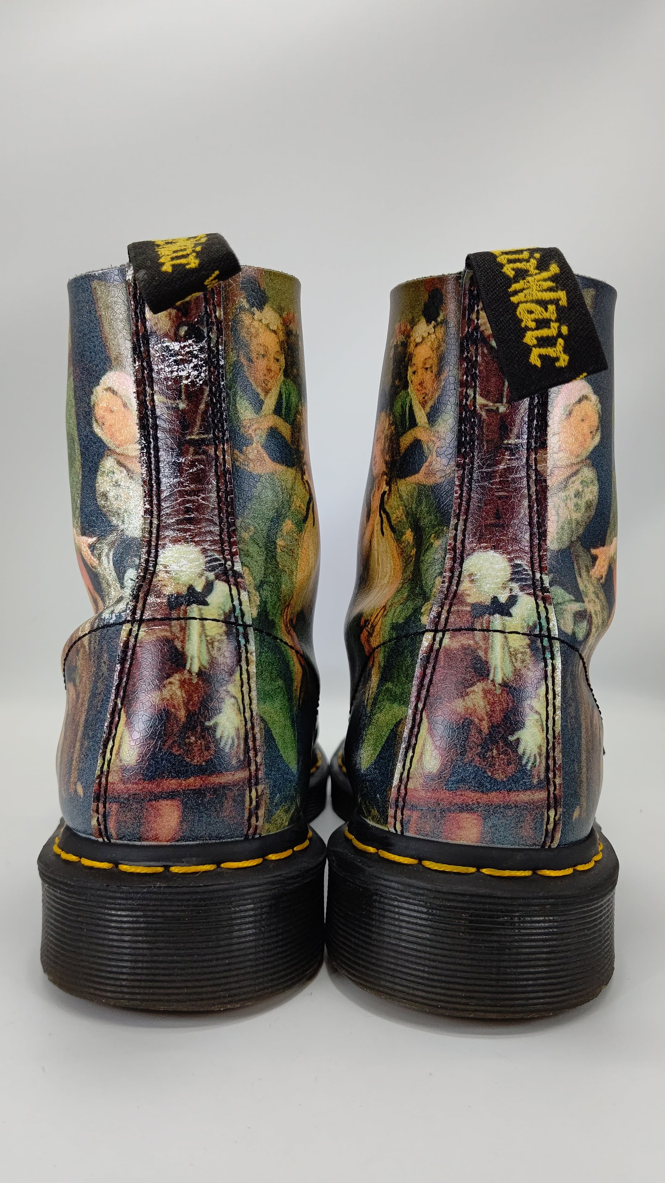 Dr.Martens × ウィリアム·ホガース PASCAL 絵画 8ホール UK7 | 古着屋