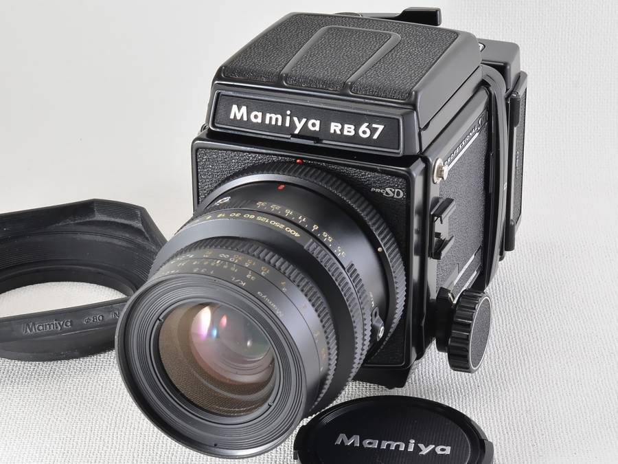 マミヤ RB67 PRO SD 本体 レンズ2個、レンズフード等セット Mamiya
