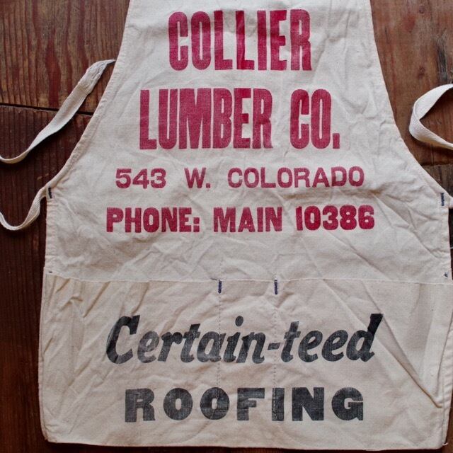 Vintage Work Apron / ヴィンテージ ワーク エプロン / アメリカ製