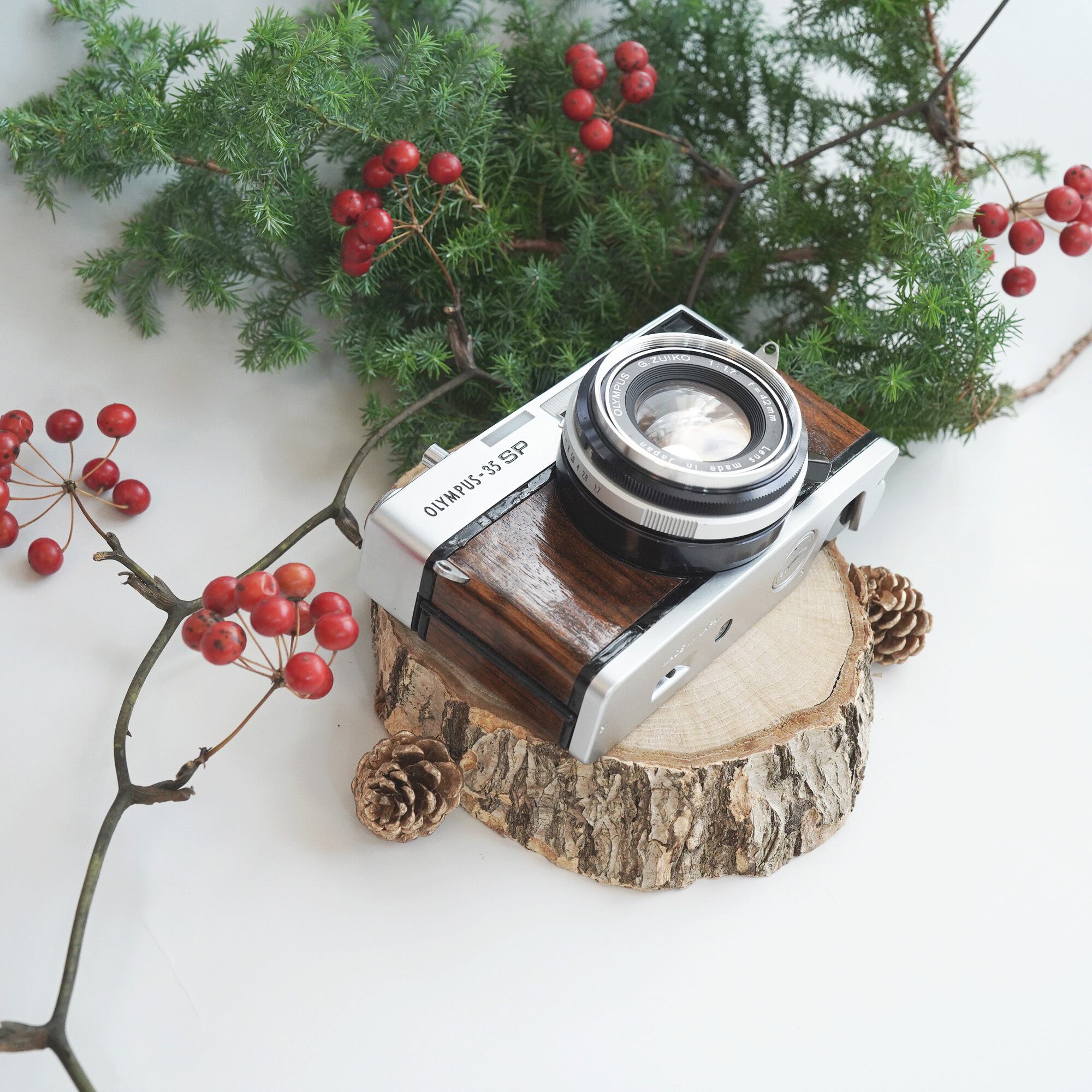 Satin サテンウッド Olympus 35SP | Macha Cameras