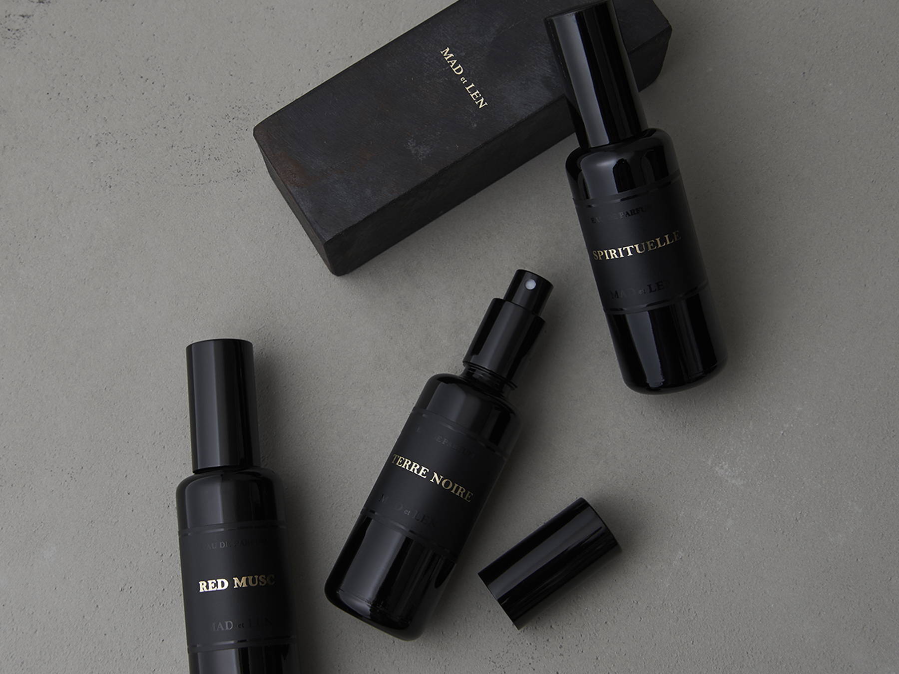 MAD et LEN EAU DE PARFUME（PARFUM MIST 香水） 50ml GRAPHITE