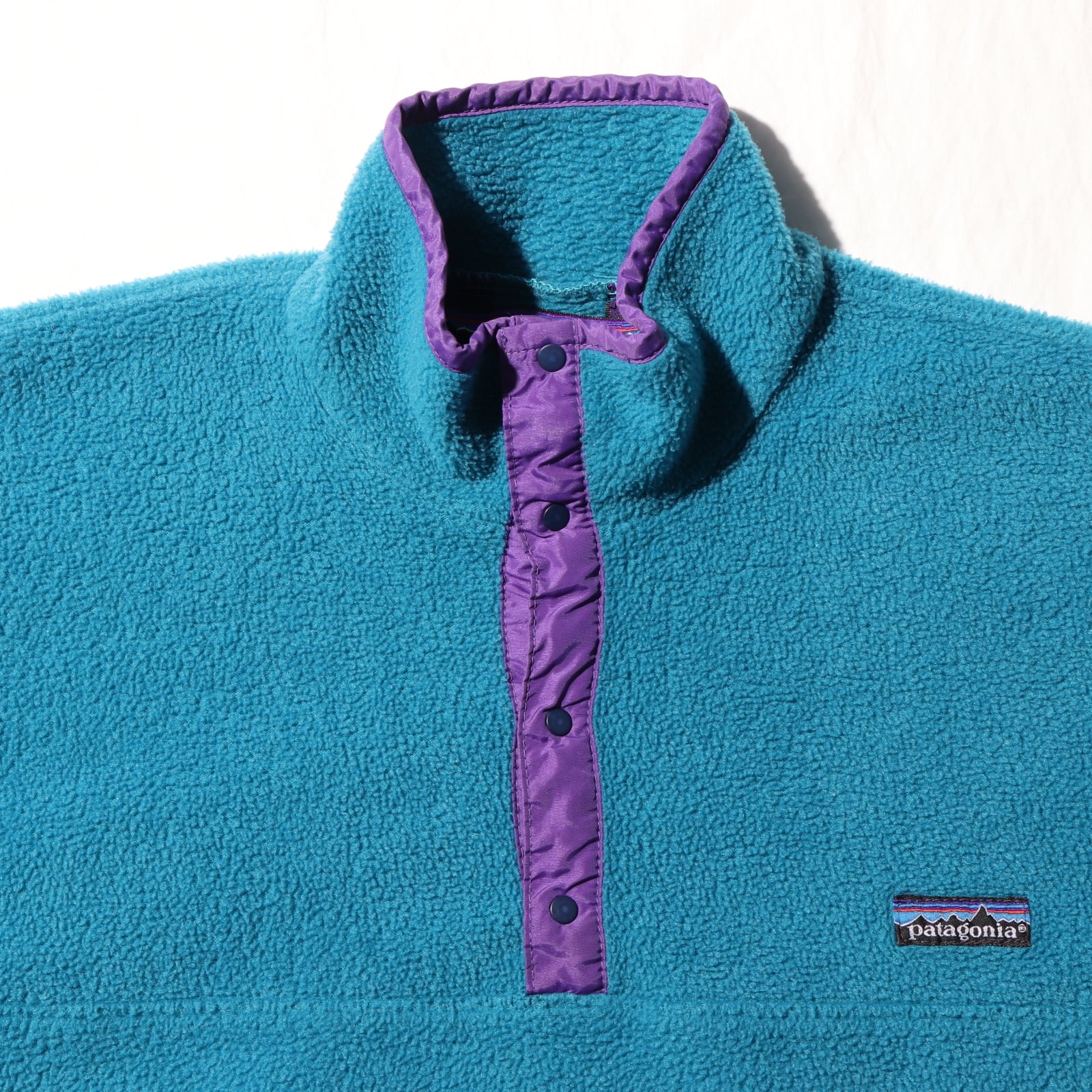 極美品 M USA ターコイズブルー 三角タグ 90s シンチラスナップT