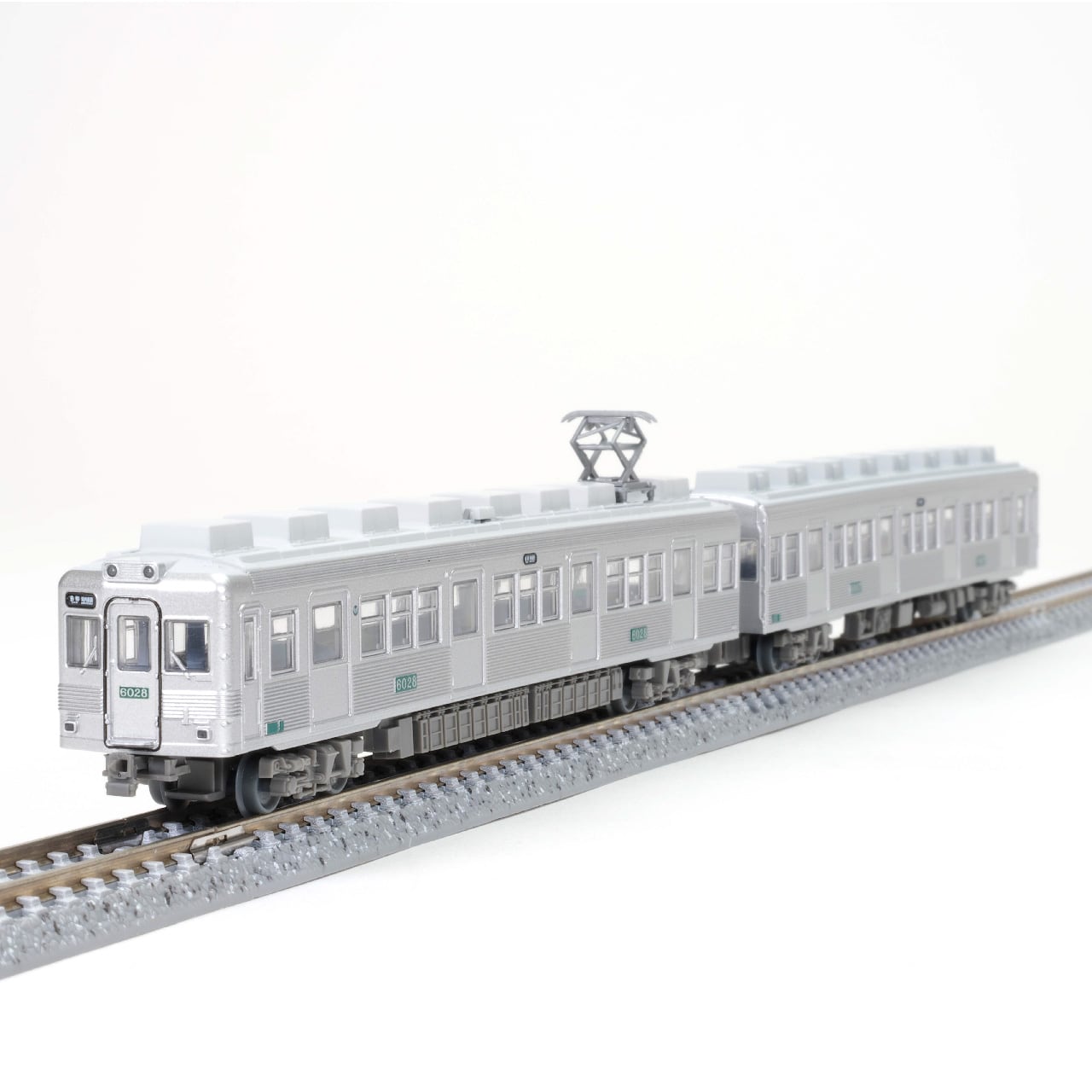 鉄道コレクション 南海電気鉄道6000系 なつかしのステンレス無塗装 2両