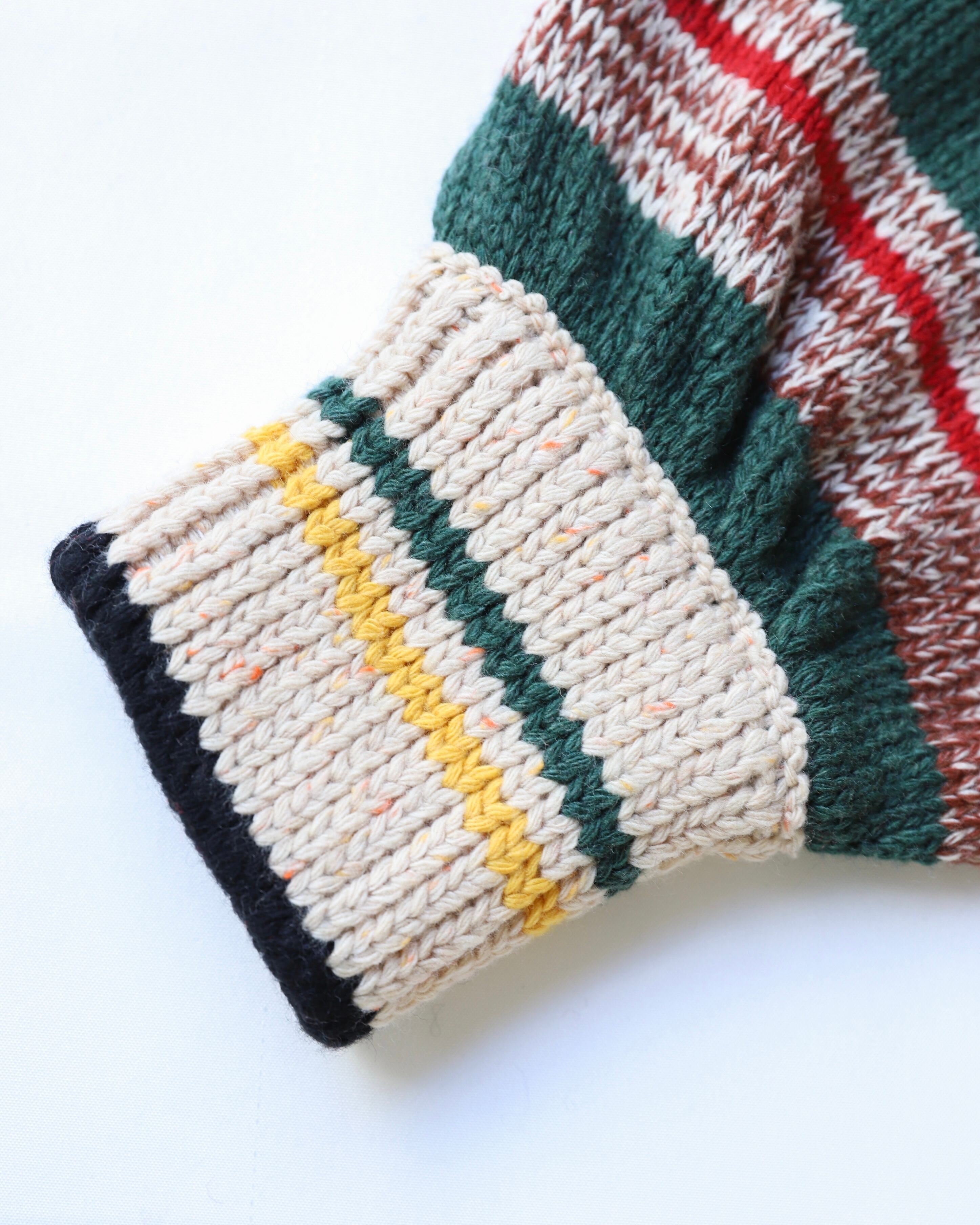 Rainbow Wool Sweater / レインボーウールセーター | AMBERGLEAM