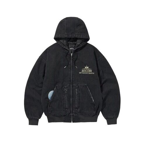 LIBERE×WIND AND SEA】WDS X LIBERE WORK ZIP-UP JACKET / BLACK | BRIDGE