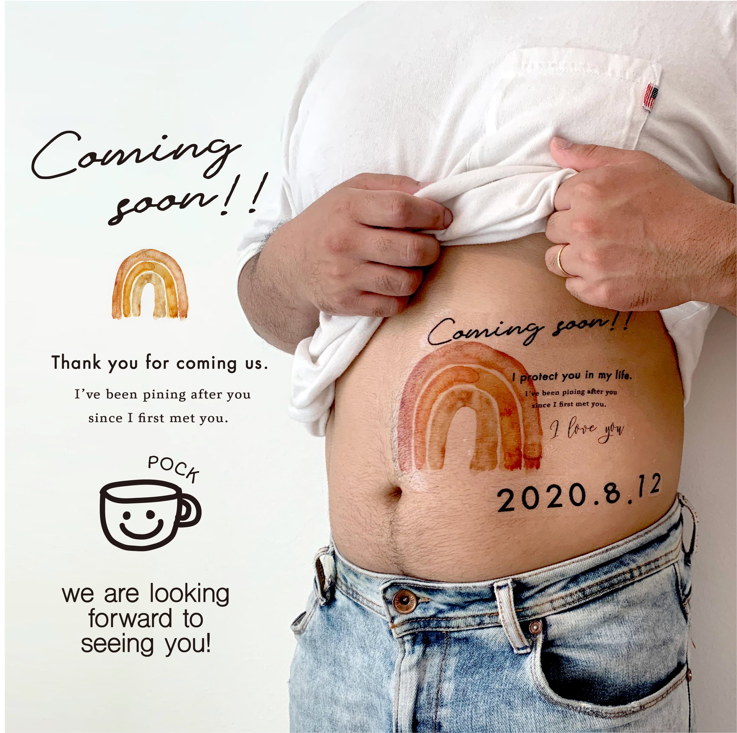 俺のスイートベイビー♡【マタニティペイントシール】 | pock