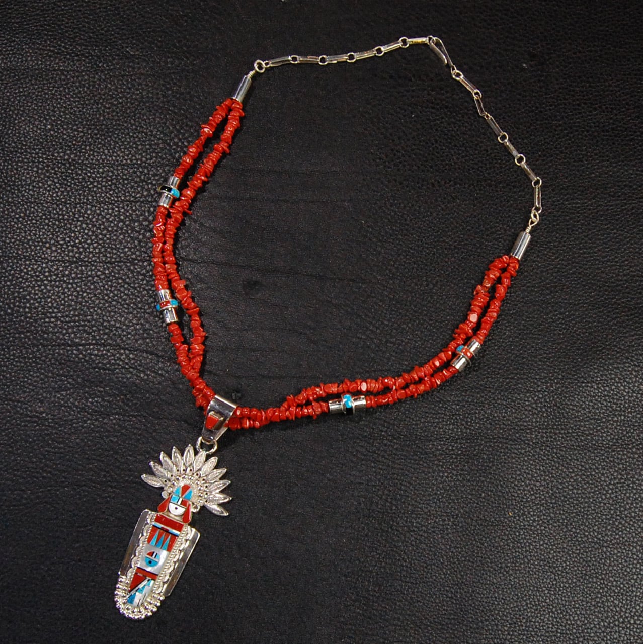 ZUNI(ズニ）族 アーティスト Raylan&Patty Edaakie作 Shalakoカチナ