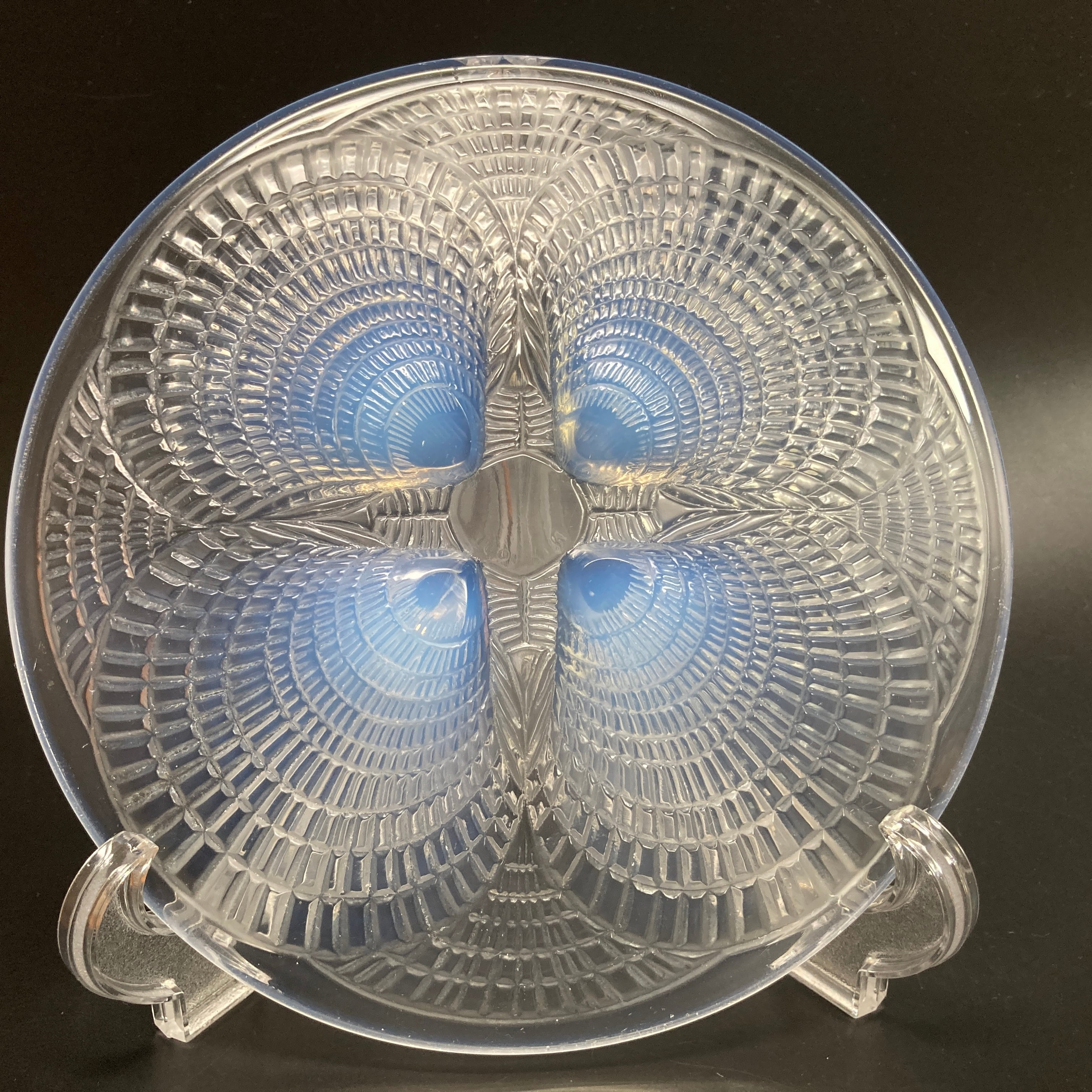 R.LALIQUE ルネ・ラリック オパールセント コキーユ COQUILLE プレート