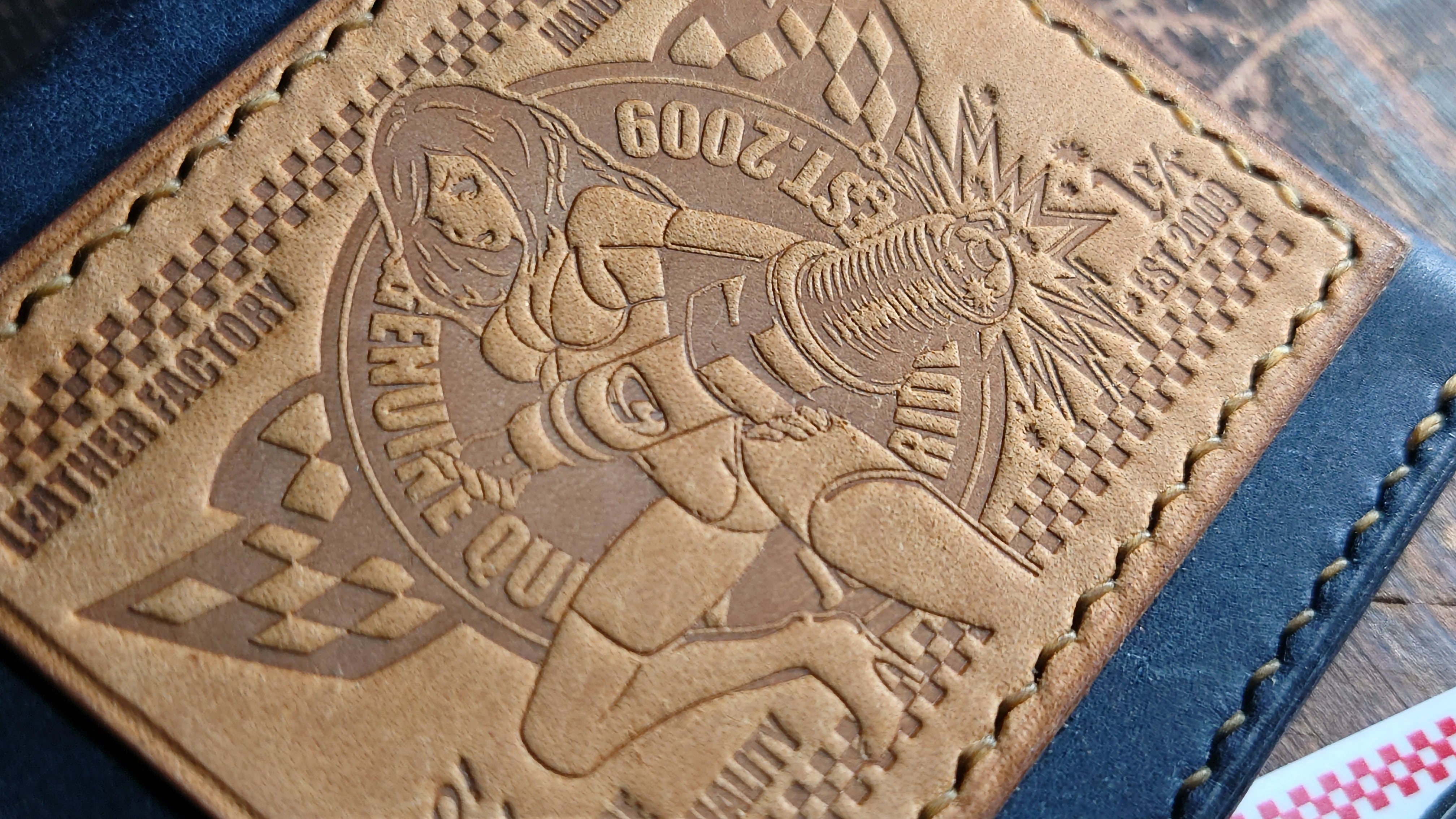 ライダースミニウォレット改 手縫いモデル Hand-sewn model | 五助屋レザー