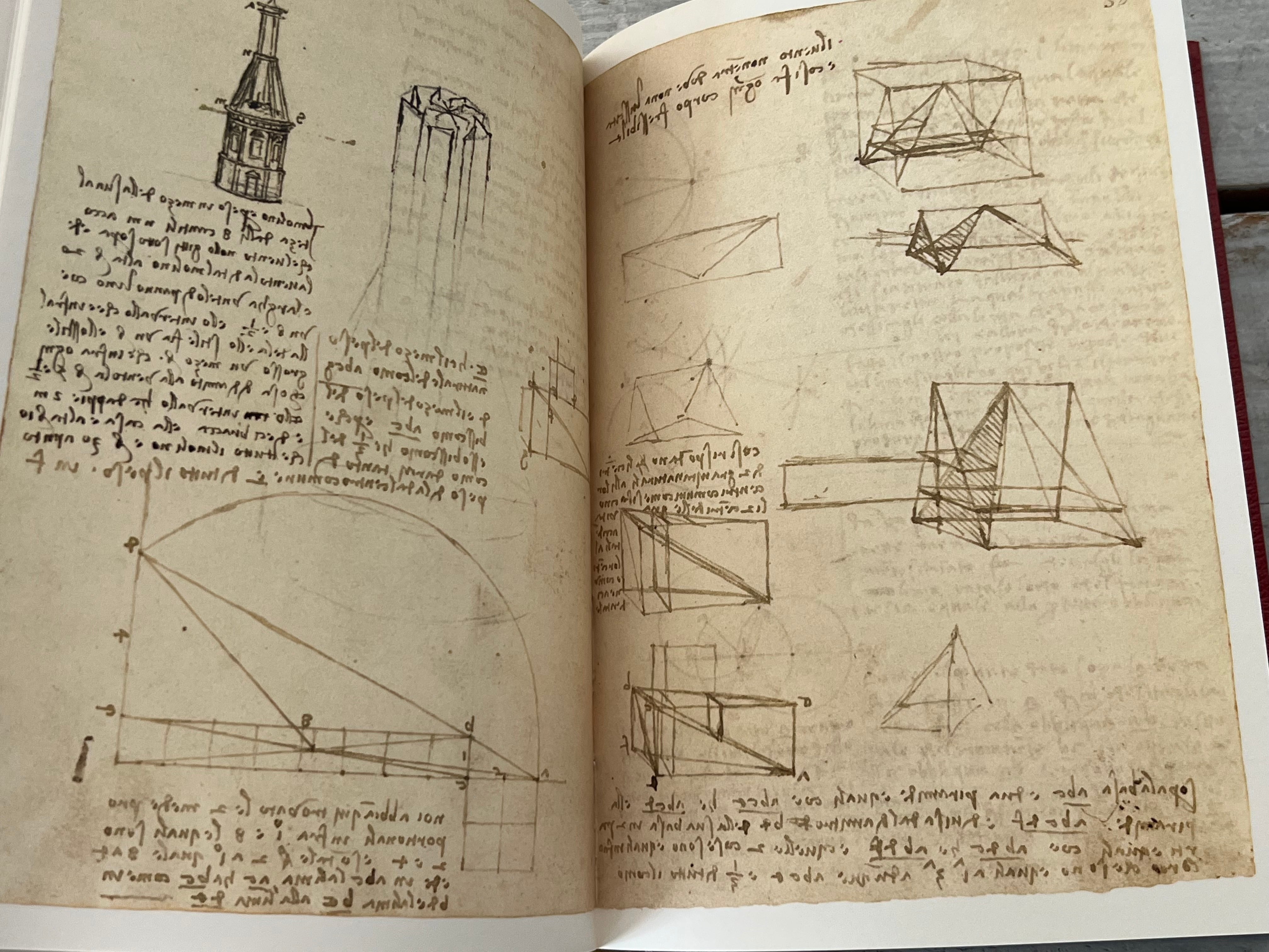 1975復刻】レオナルド・ダ・ヴィンチ 「マドリッド手稿」5巻セット 総