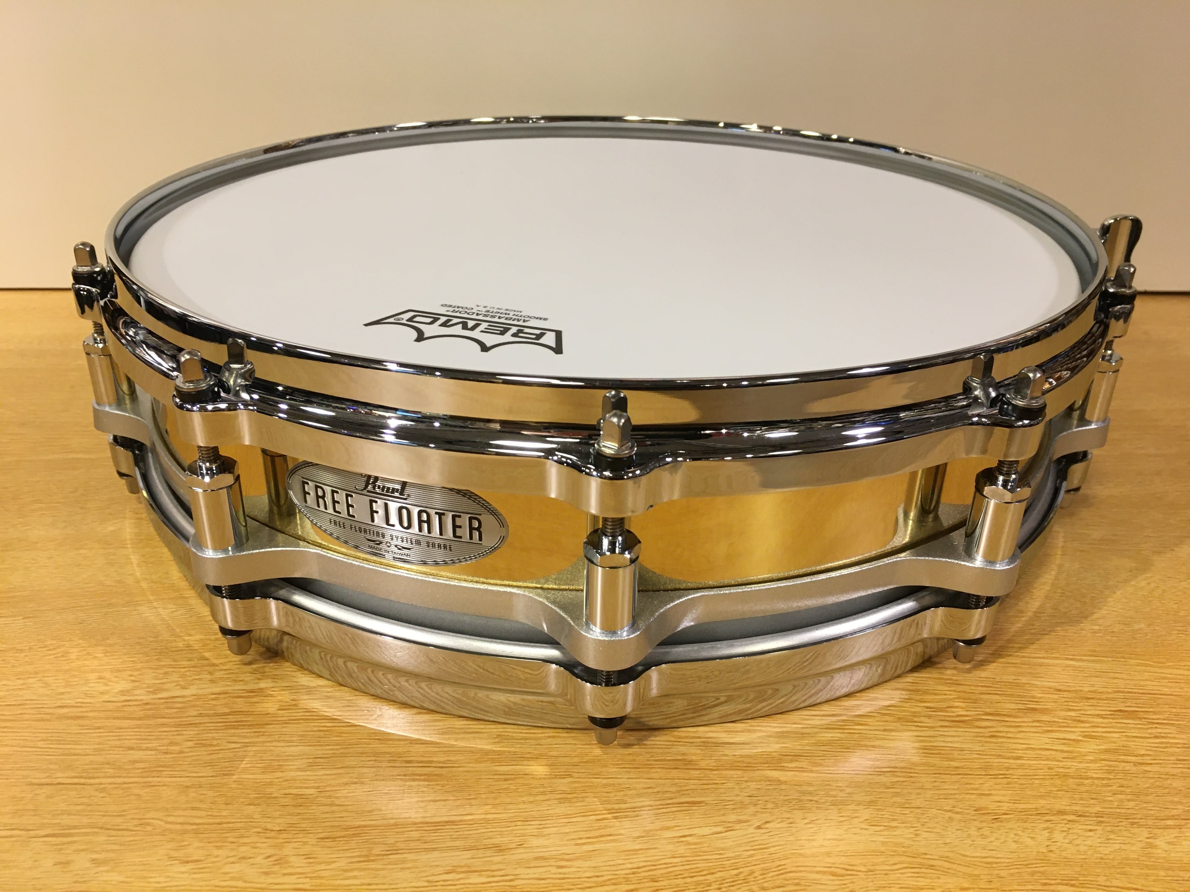 Pearl Free Floating Brass 14 × 3.5 FBN1435/C | DRUM SHOP ACT