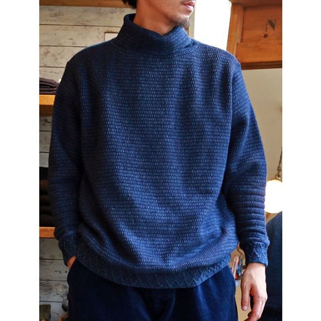 Porter Classic - Beatnik Kendo Knit - BLUE [PC-030-1191] | TSUGU