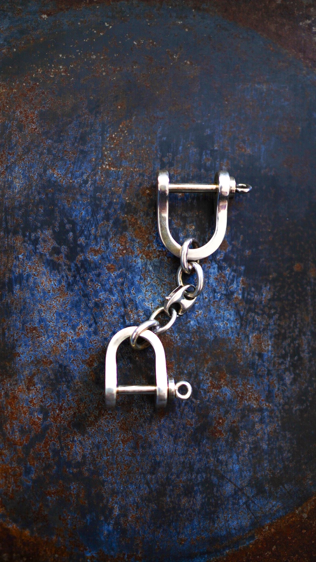 VINTAGE】TIFFANY&Co. ティファニー ダブル シャックル キーリング