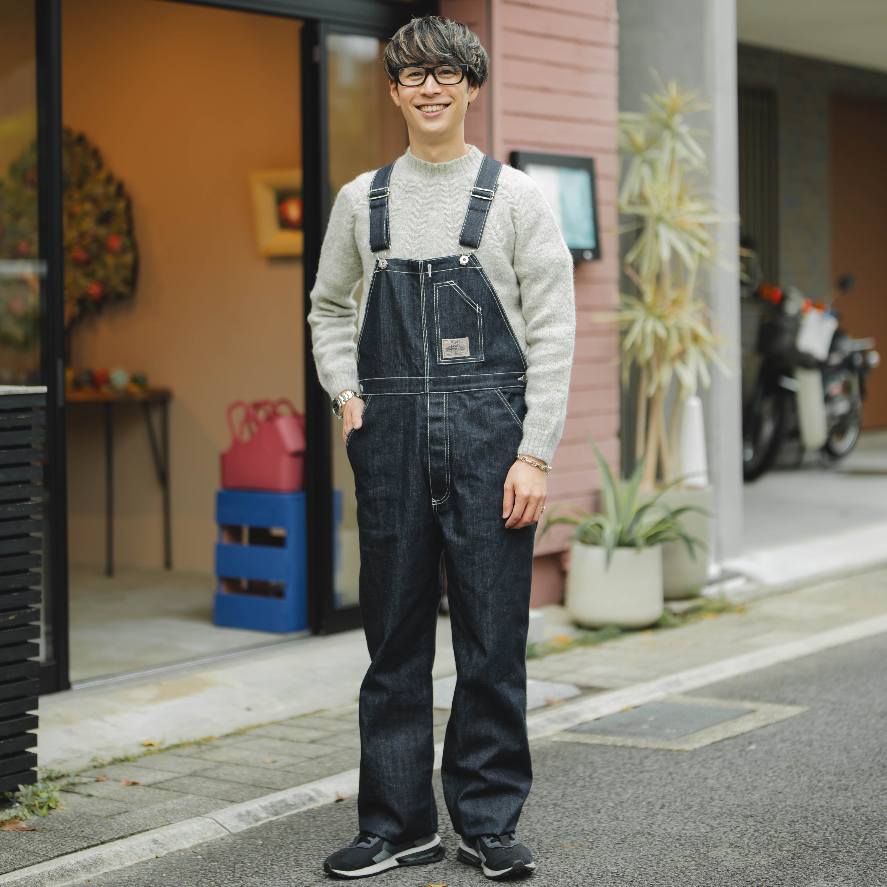 メンズ デニムオーバーオール | STAR OVERALL 1923 -BASE SHOP-