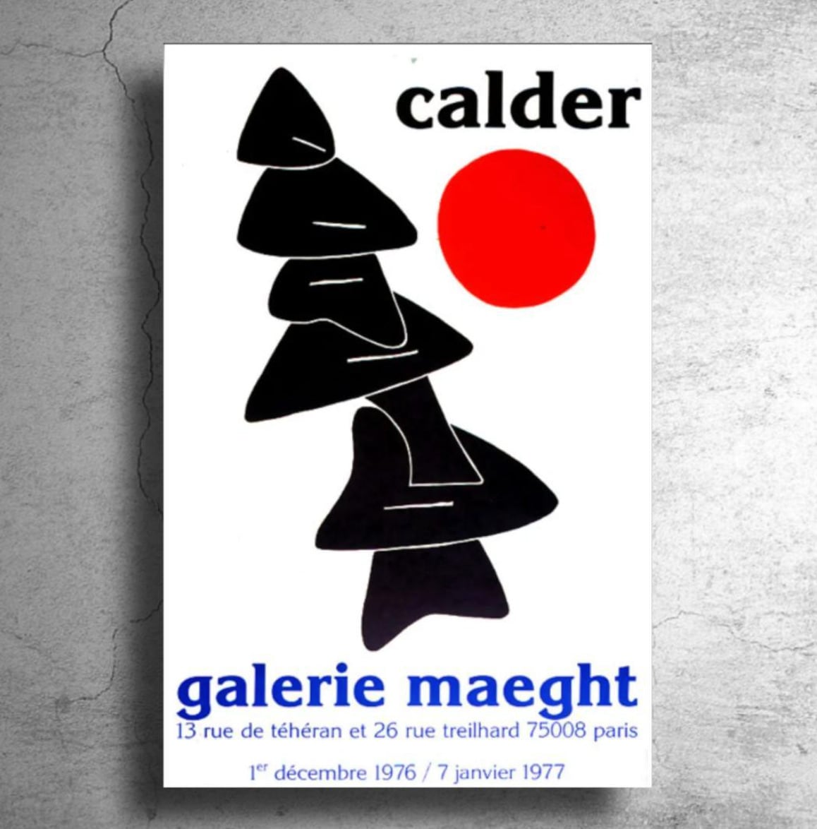 現代美術家『アレクサンダー・カルダー』フランス現代美術館制作