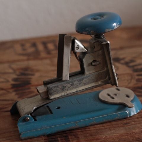 ヴィンテージSkreTri社卓上ステープラー/Stapler/ホッチキス | .usagi
