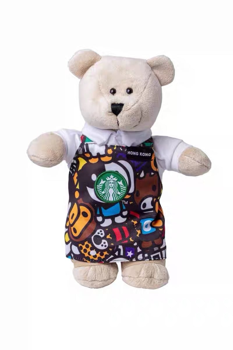 baby Milo マイロ ぬいぐるみ ベアリスタ 熊 台湾 スターバックス 韓国