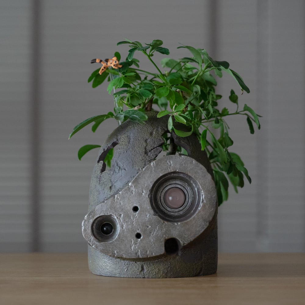 天空の城ラピュタ プランター / 小物入れ（ロボット兵の思い/9903