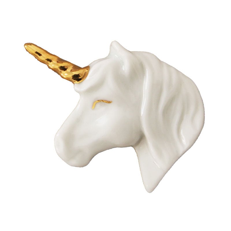 白の騎士 〜ユニコーンのブローチ〜M21081 | 奇妙な洋装雑貨店 Magica