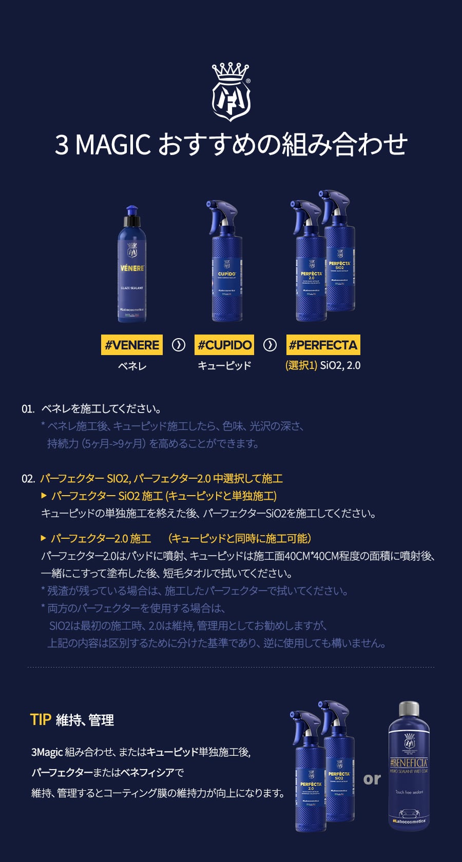ラボコスメティカ キューピッド CUPIDO 500ml Labocosmetica | KYOTO