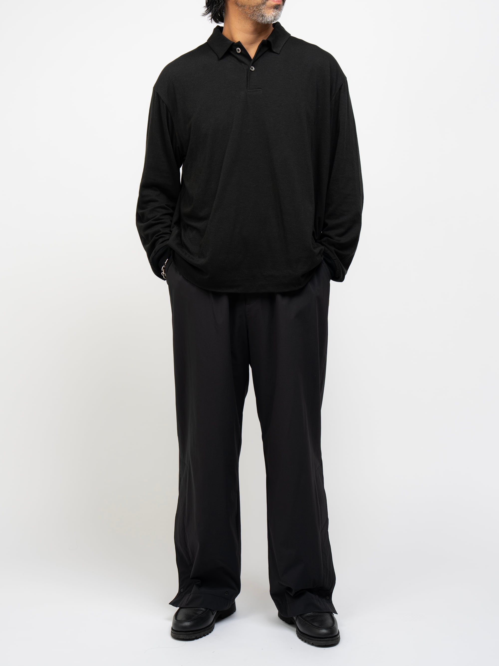 Two Layers Long Sleeve Polo | OVY