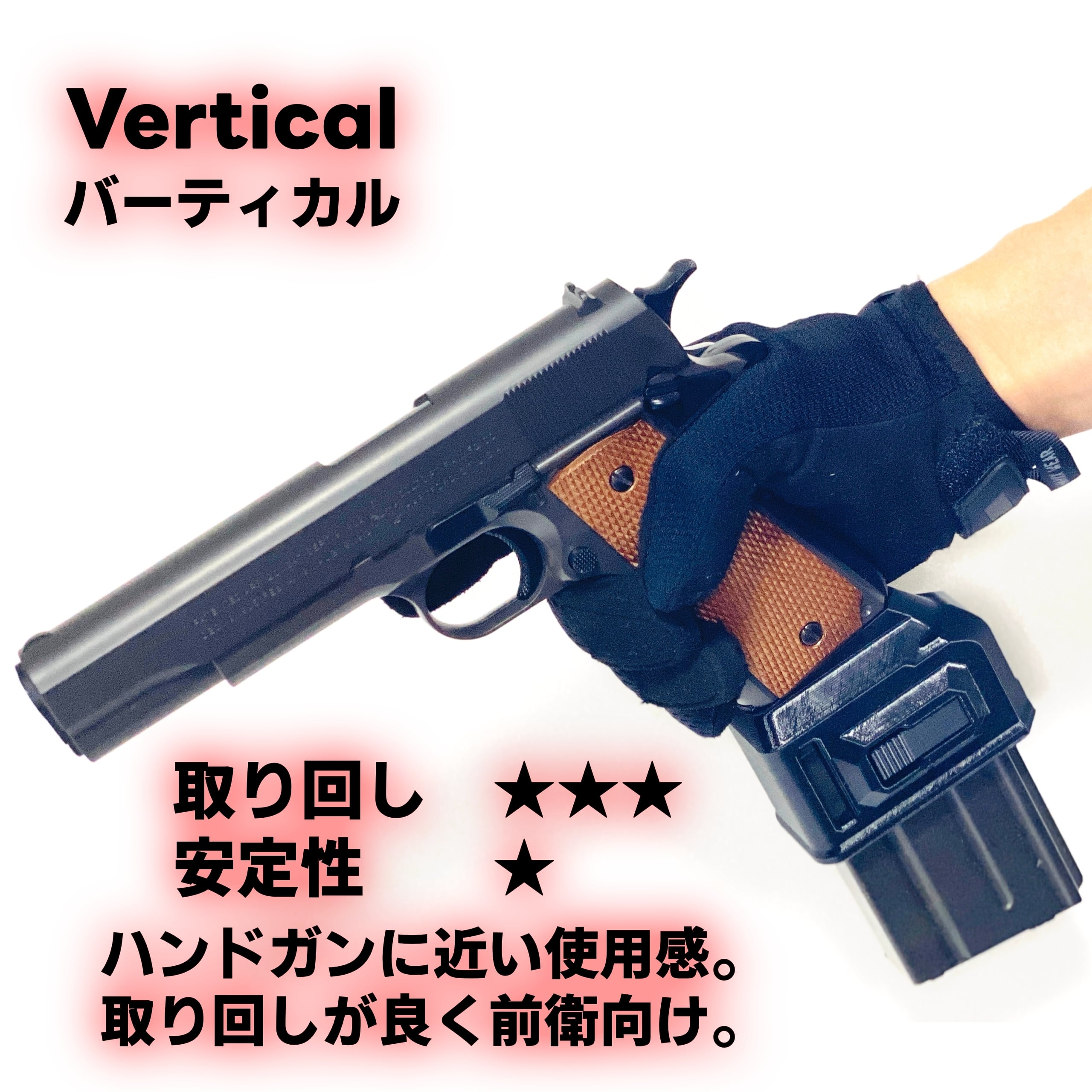 エアコキ ガバメント M1911 M4マガジンアダプター サバゲー | Pay ID