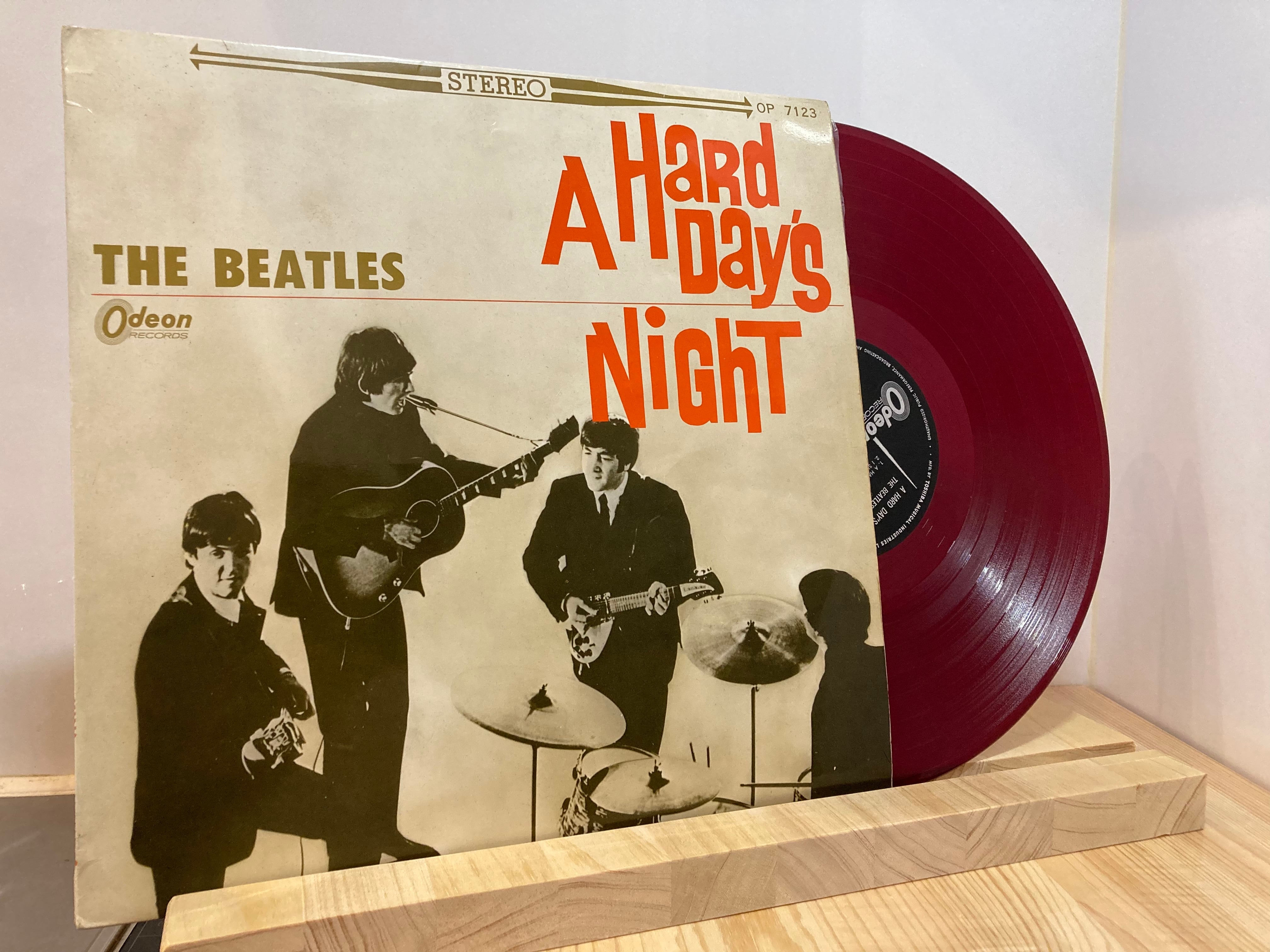 THE BEATLES / A HARD DAY NIGHT(赤盤) | sixteen records (シックス