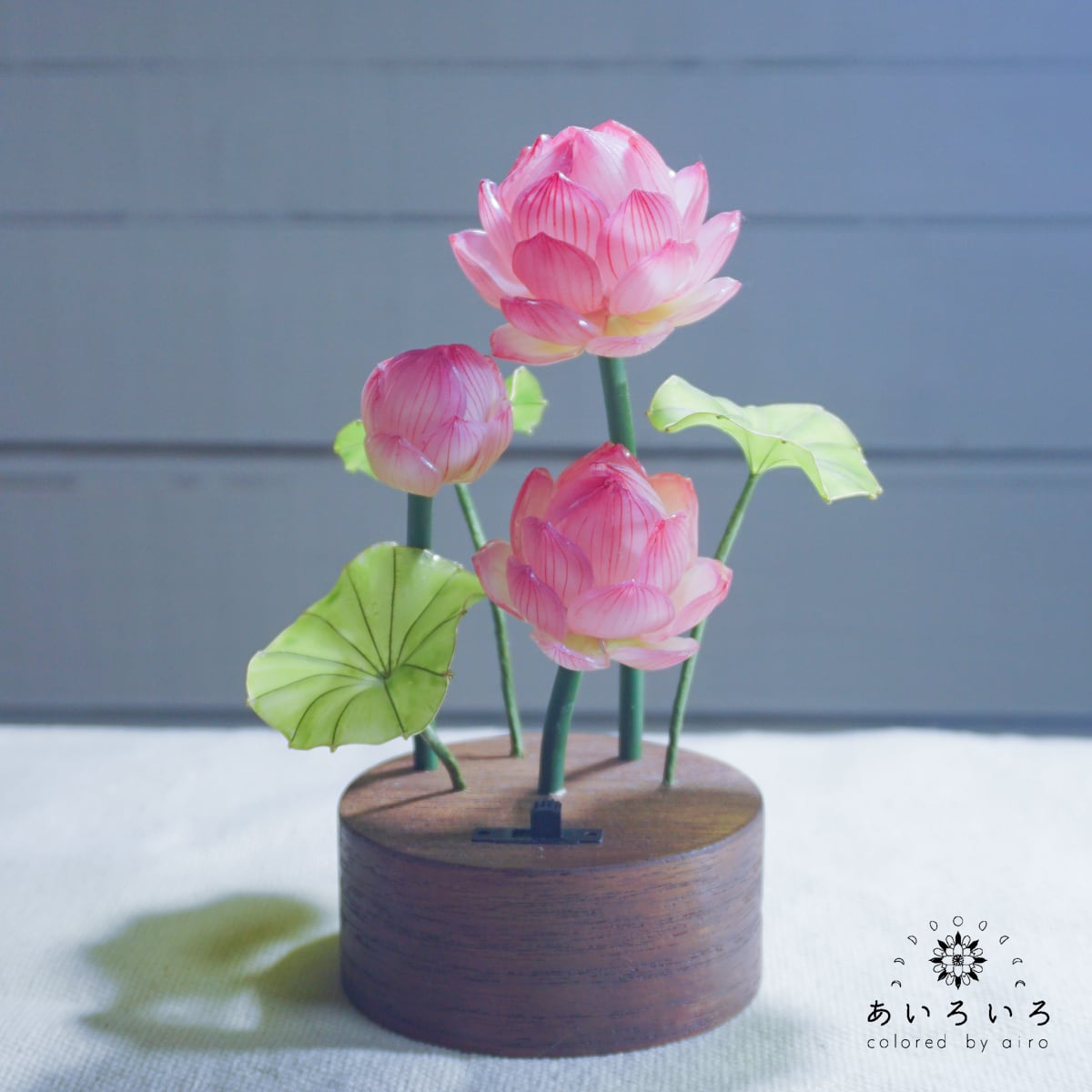 No.78 ~ 79 蓮の花ランプ | あいろいろ