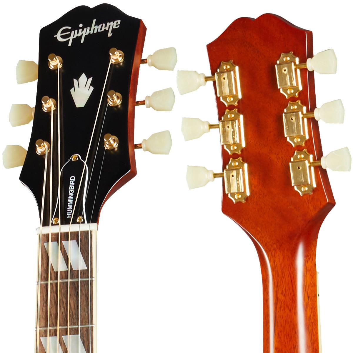 Epiphone Inspired by Gibson Hummingbird (Aged Cherry Sunburst