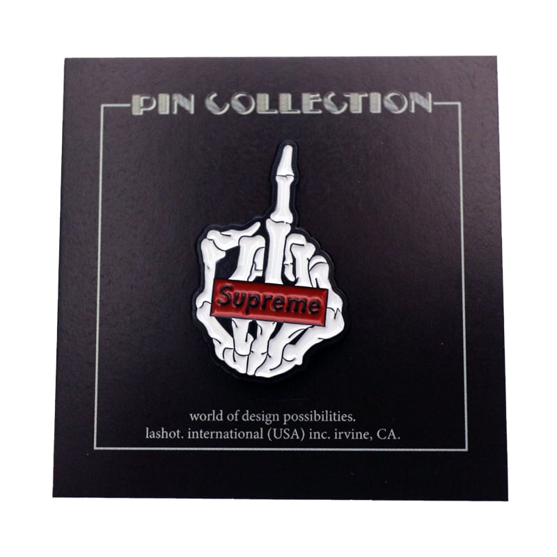 Pin Collection Fuck Supreme Skull Pins Pin Badge | mingus