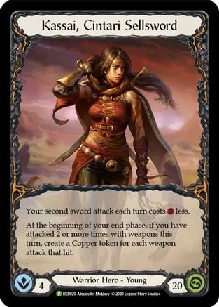 HER124『RF』【Ninja】緋色の復讐者、アイラ/Ira, Scarlet Revenger