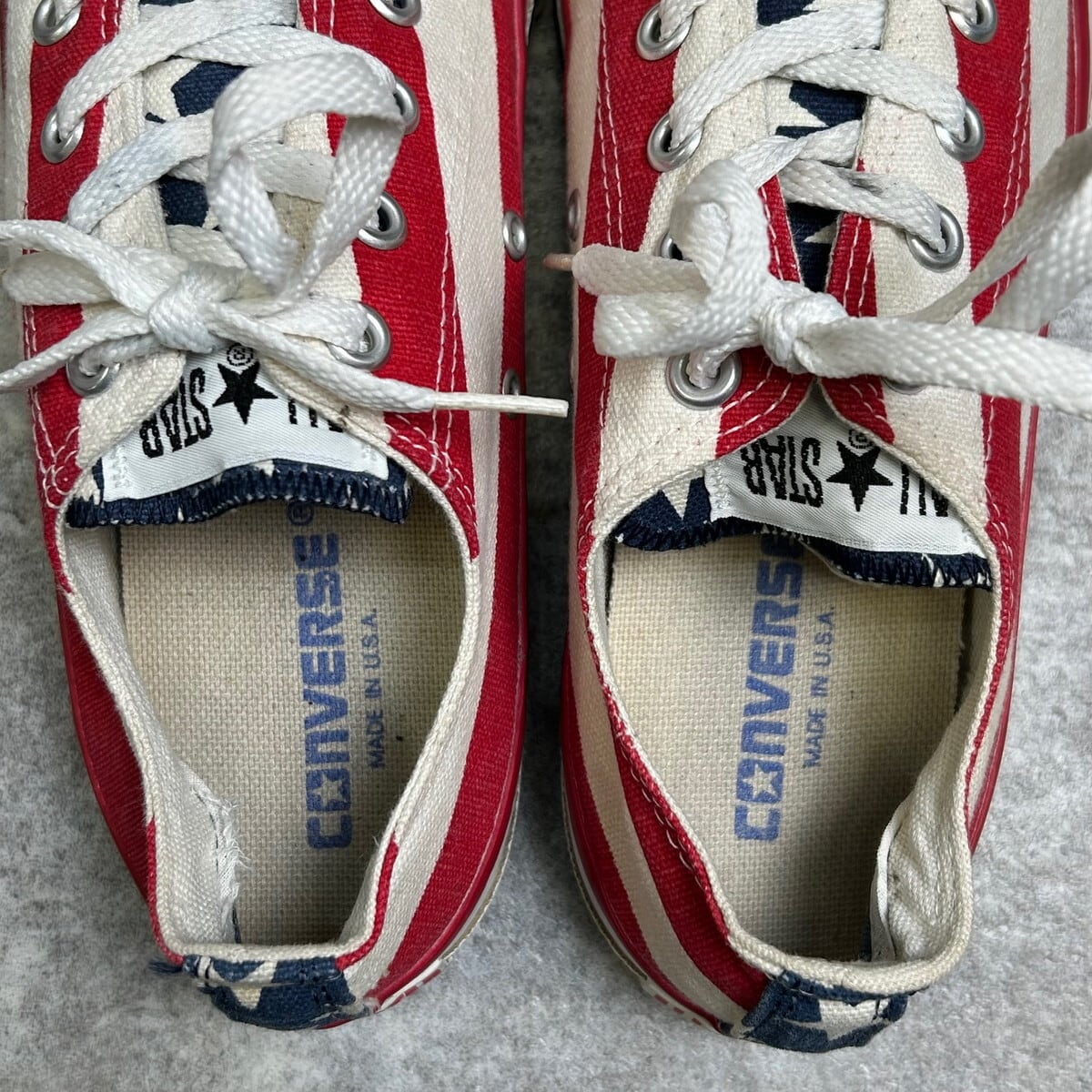 90's CONVERSE ALL STAR コンバース オールスター 星条旗 アメリカ国旗