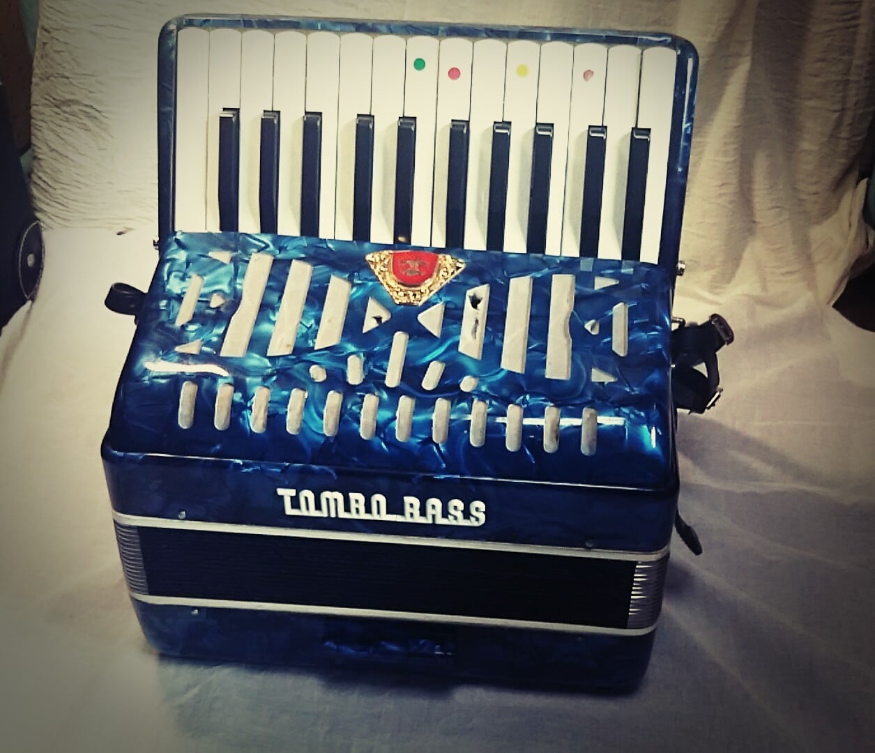 TAMRO Soprano アコーディオン 青系 TAMRO Soprano アコーディオン 青系