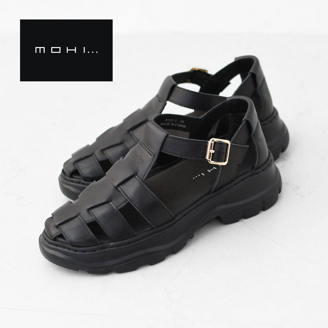 MOHI [モヒ] 厚底グルカサンダル [8122-7-SE] レザーグルカサンダル