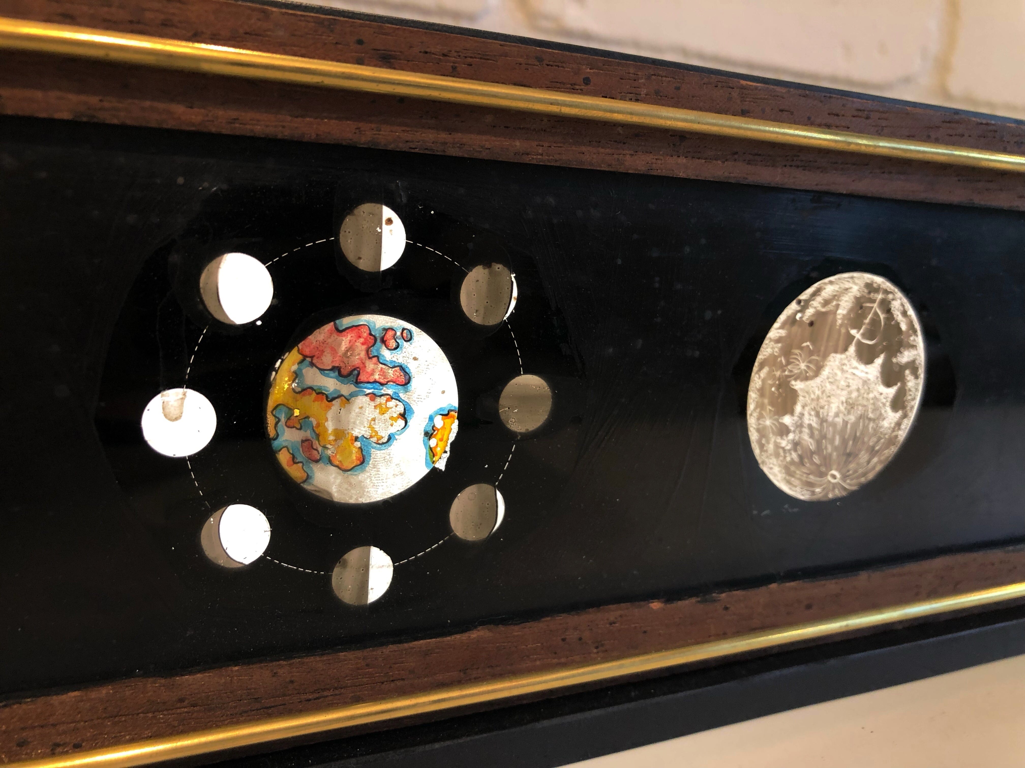 幻灯機スライド（月相） | メルキュール骨董店