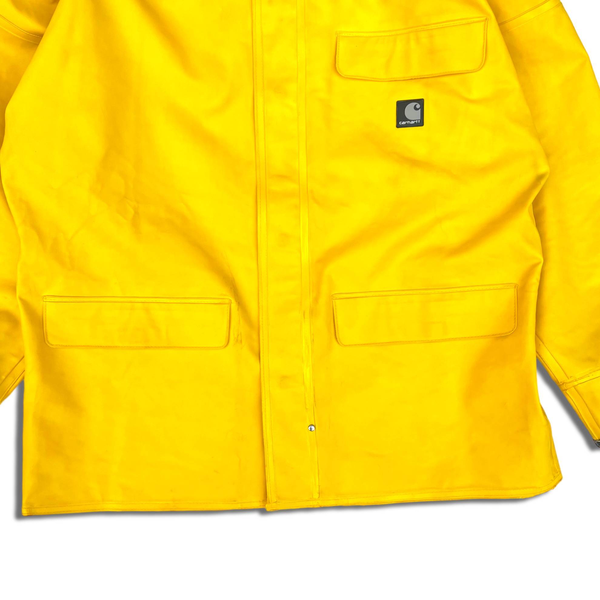 カーハート PVC レインジャケット M イエロー Carhartt レインコート