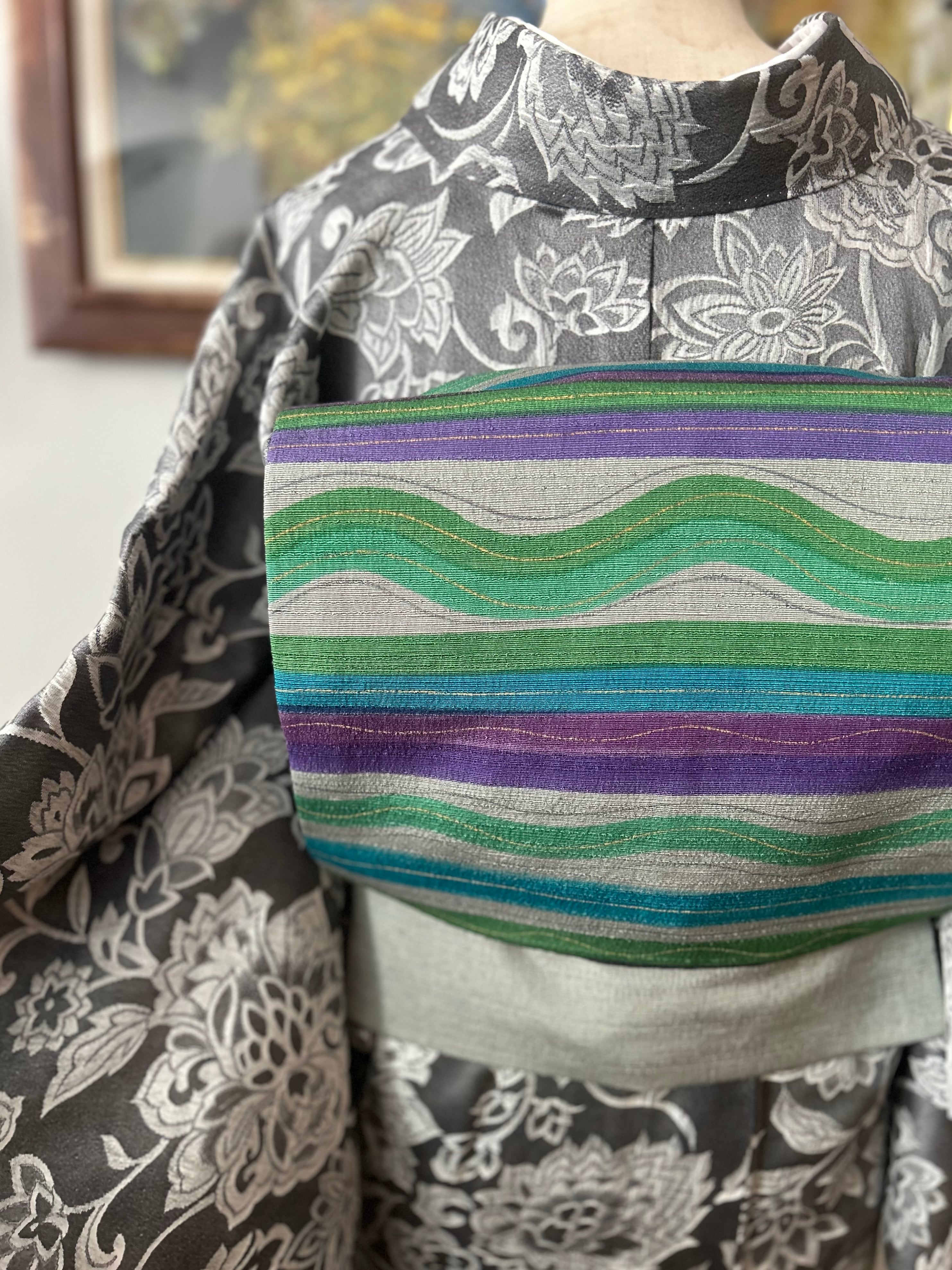 染め紬名古屋帯 2050-01400 | キモノnao