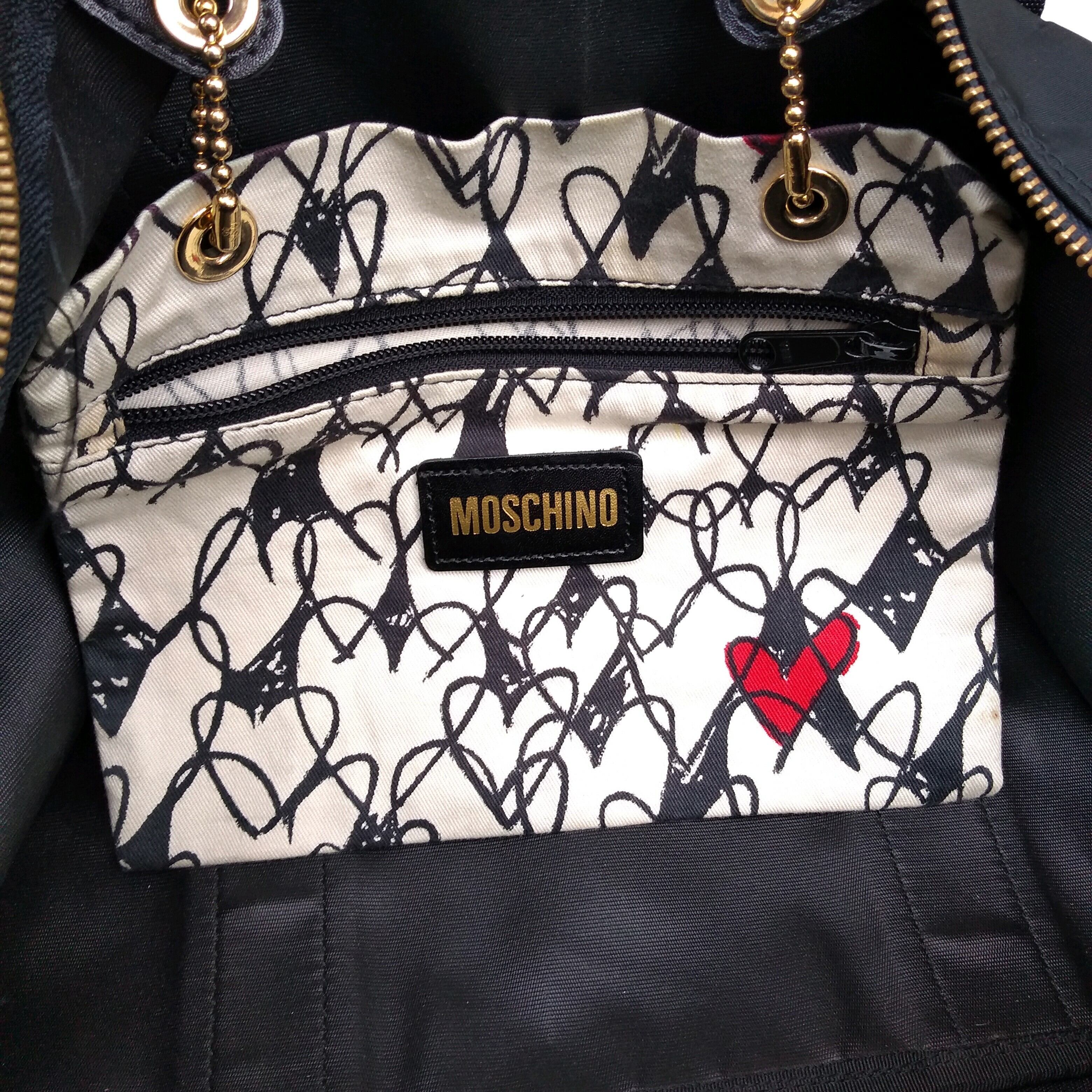 80s〜90s】モスキーノMOSCHINO/ビンテージ/ヴィンテージ/メタル