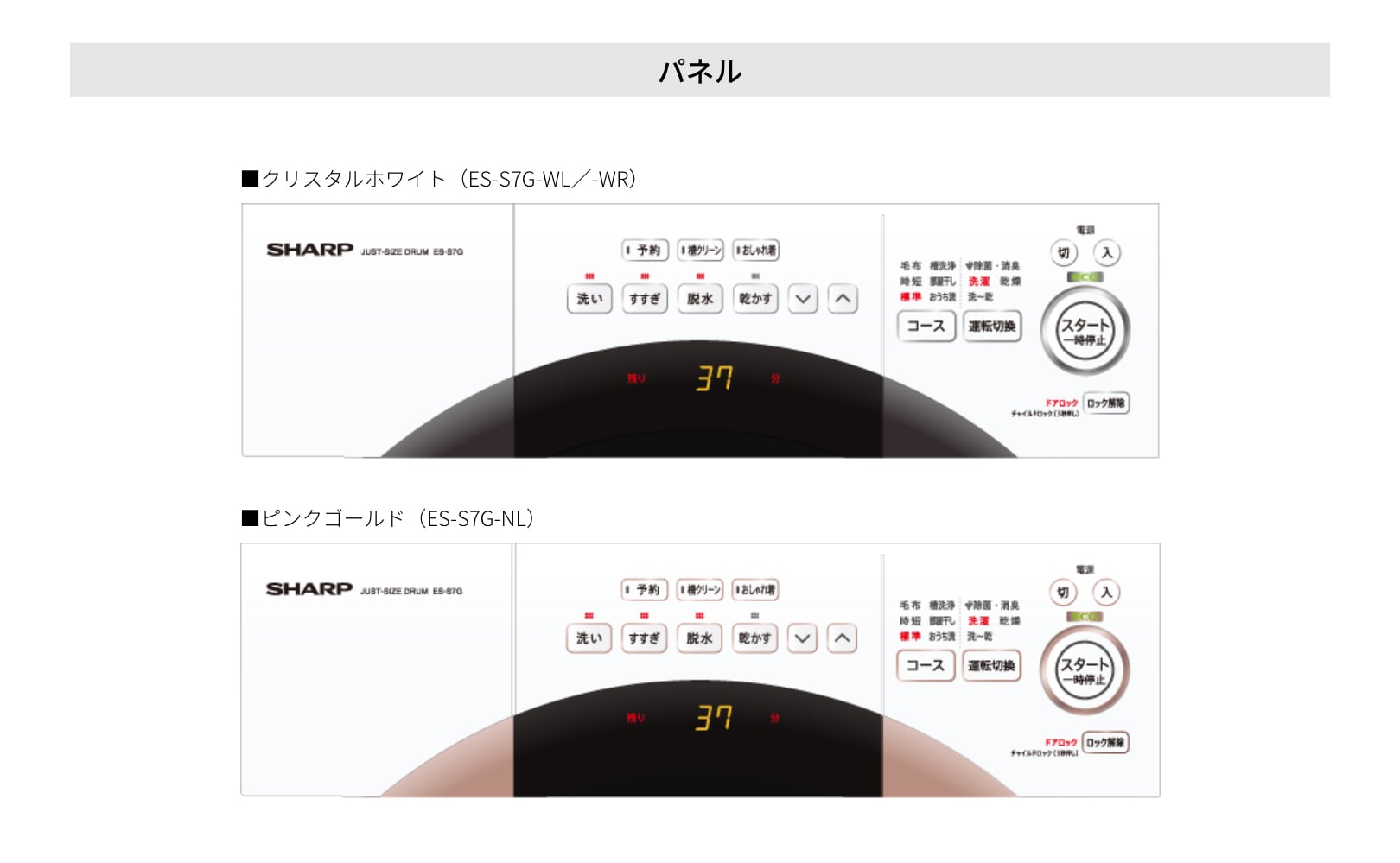 2022年製 7.0kg SHARP ドラム式洗濯乾燥機 | 【オンラインショップ