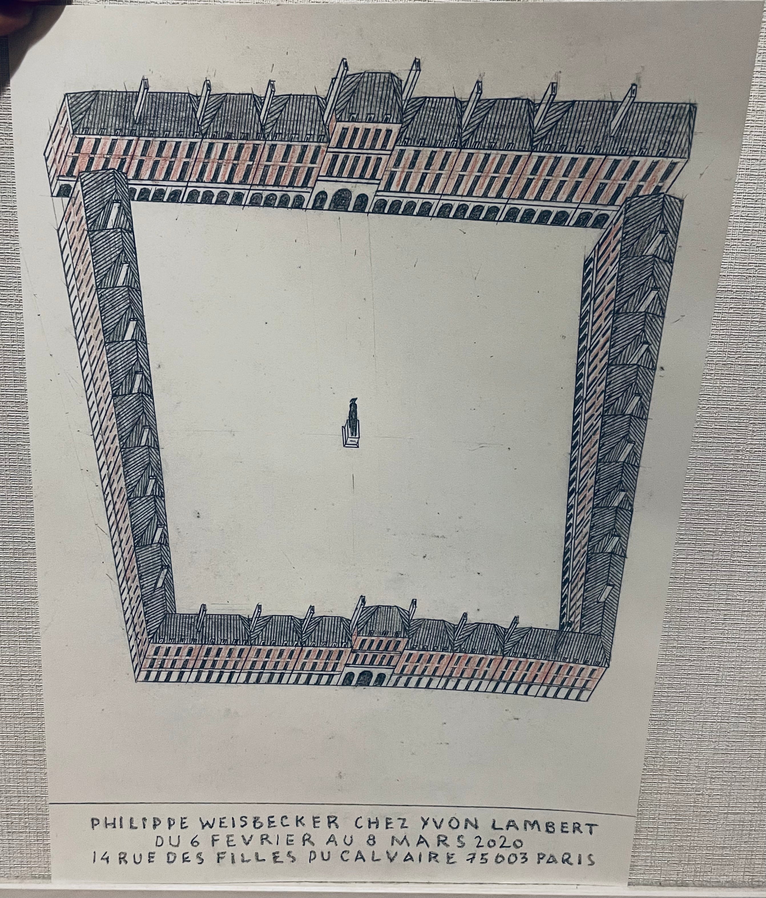 フランス限定】『フィリップ・ワイズベッカー』展示2020希少ポスター